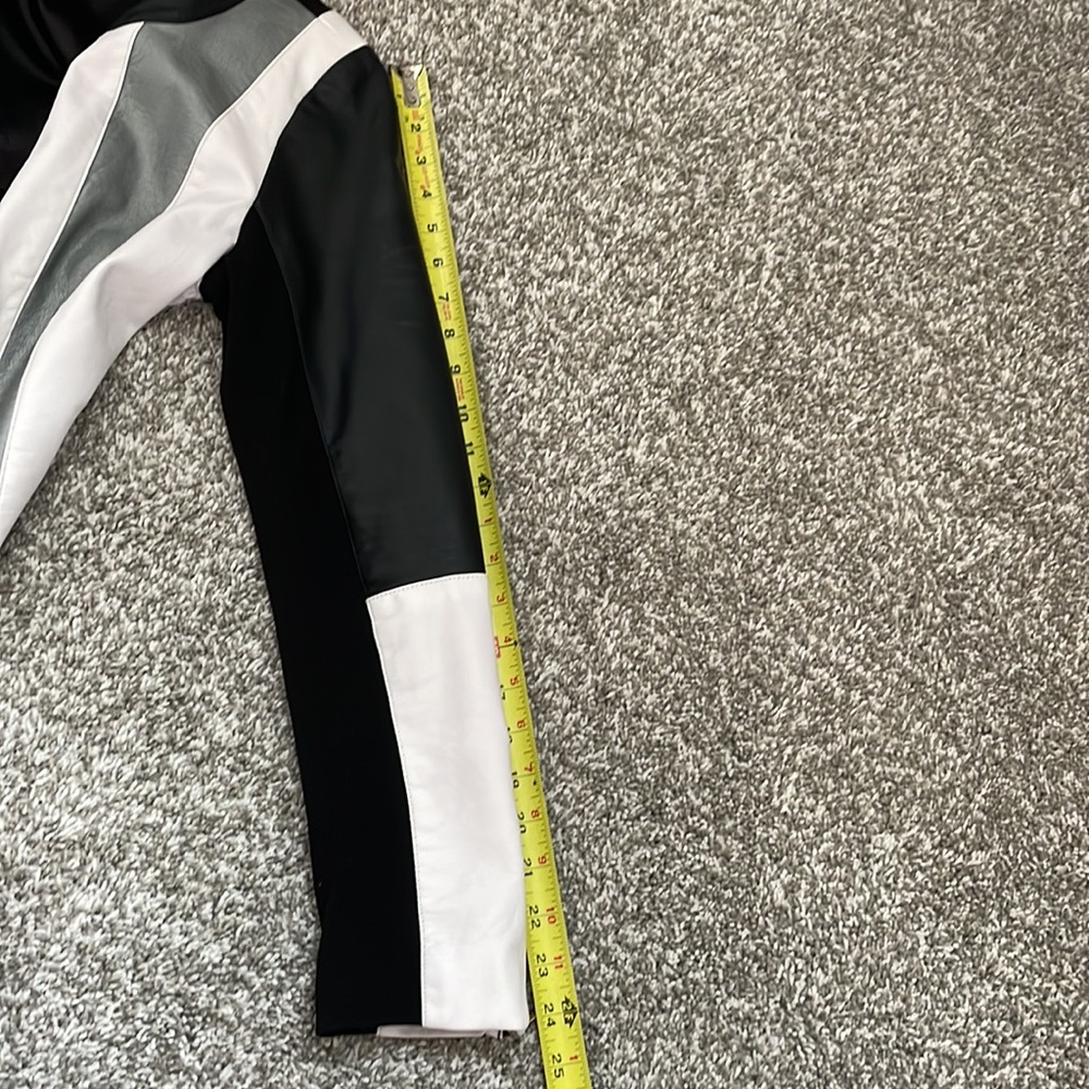 Moto style jacket that fits like a small - Picture 11 of 13